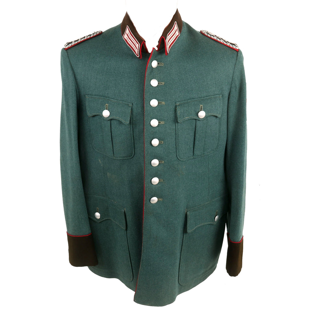 Original Rare German WWII Schutzpolizei des Gemeinden Meister NCO's M36 Field Uniform Tunic - Schupo Original Items