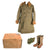 Original U.S. WWII Imperial Japanese Army Cold Weather Gear Bringback Featuring Winter Coat, Boots and Gloves With Paperwork - Sent Home by Lt Vernon M. Meintzer, 82nd Signal BN Original Items