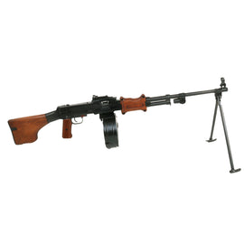 Original Soviet RPD 44 7.62mm Display Light Machine Gun Serial ZB1117 with Belt Drum and Belt - Dated 1959