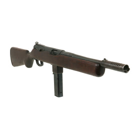 Original U.S. WWII Marine Detachment Marked .45cal H.&R. Reising Model 50 Display Submachine Gun with Magazine