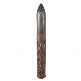 Original Early Cold War U.S. 106mm M40 Recoilless Rifle Inert Round with T75 Casing - Dated 1960