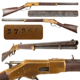Original U.S. Winchester Early 3rd Model 1866 "Yellow Boy" .44RF Repeating Rifle with 24" Octagon Barrel Made in 1869 - Serial 27968