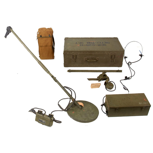 Original U.S. WWII 1945 Dated SCR 625-H Mine Detector - Converted