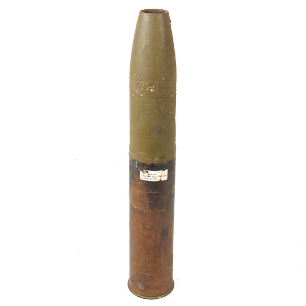 Original U.S. WWII M14 Howitzer 105mm Artillery Shell with Casing
