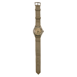 Original U.S. WWII Fully Functional US Army Ordnance Department 17-Jewel Wrist Watch by Bulova