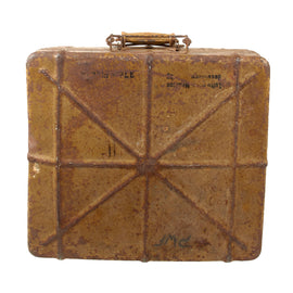 Original German WWII 3.7 cm Flak 18 AA Gun Ammunition Shell Case