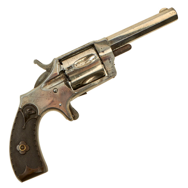 Original U.S. Hopkins & Allen XL No.3 Nickel Plated Revolver in
