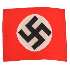 Original German WWII Panzer Tank and Vehicle Identification Flag - 32" x 38"