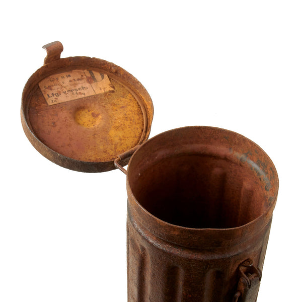 Original German WWII 10.5 cm leFH 18 Artillery Shell Transit