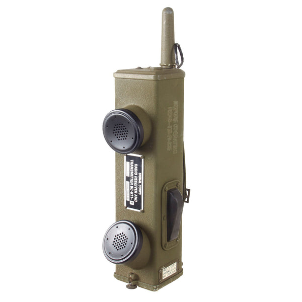 Original U.S. WWII Handie Talkie SCR-536 Radio Transceiver BC-611