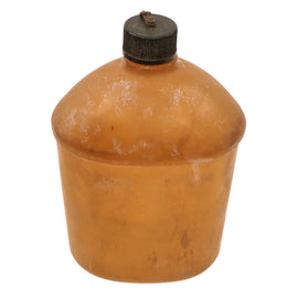 Original U.S. WWII Experimental Ethocel Plastic Canteen by Mack Molding Co. - Dated 1943