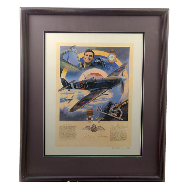 Original Signed Limited Edition Print: Framed “Johnnie Johnson” by