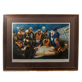 Original Signed Limited Edition Print: Framed “After the Mission” by Gil Cohen Signed by Artist - 194/850 - 28 ½ x 36 ¼”