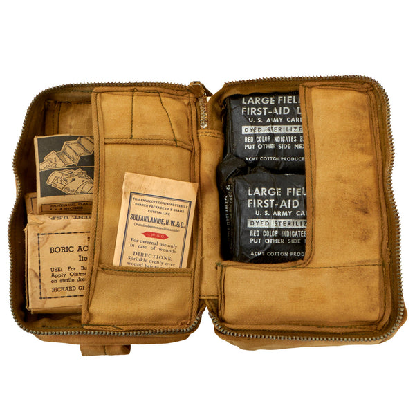 Original U.S. WWII Douglas C-47 Skytrain Aeronautic First Aid Kit