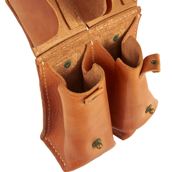 Original Cold War Yugoslavian SKS Carbine Stripper Clip Leather