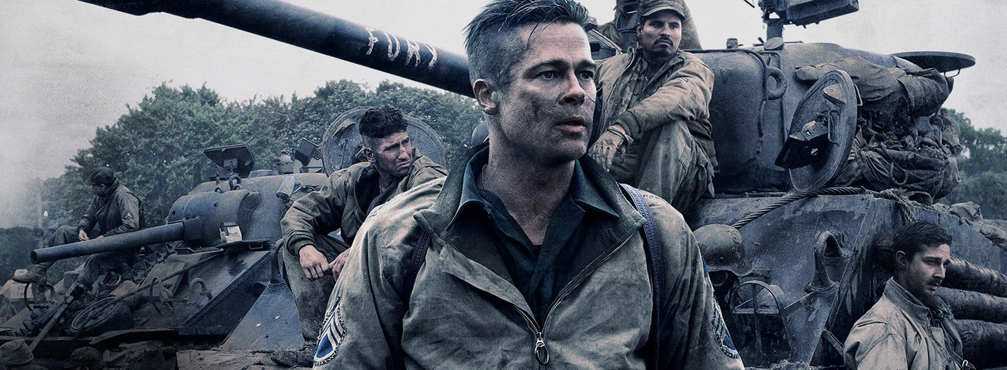Screen capture from the movie 'Fury'