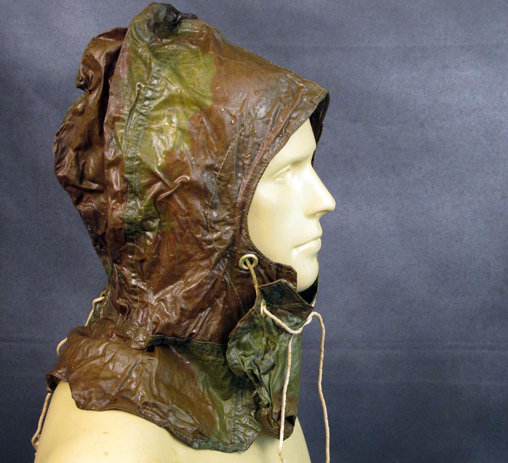 British WW2 Water Repellent Combat Camouflage Head Cover Original Items