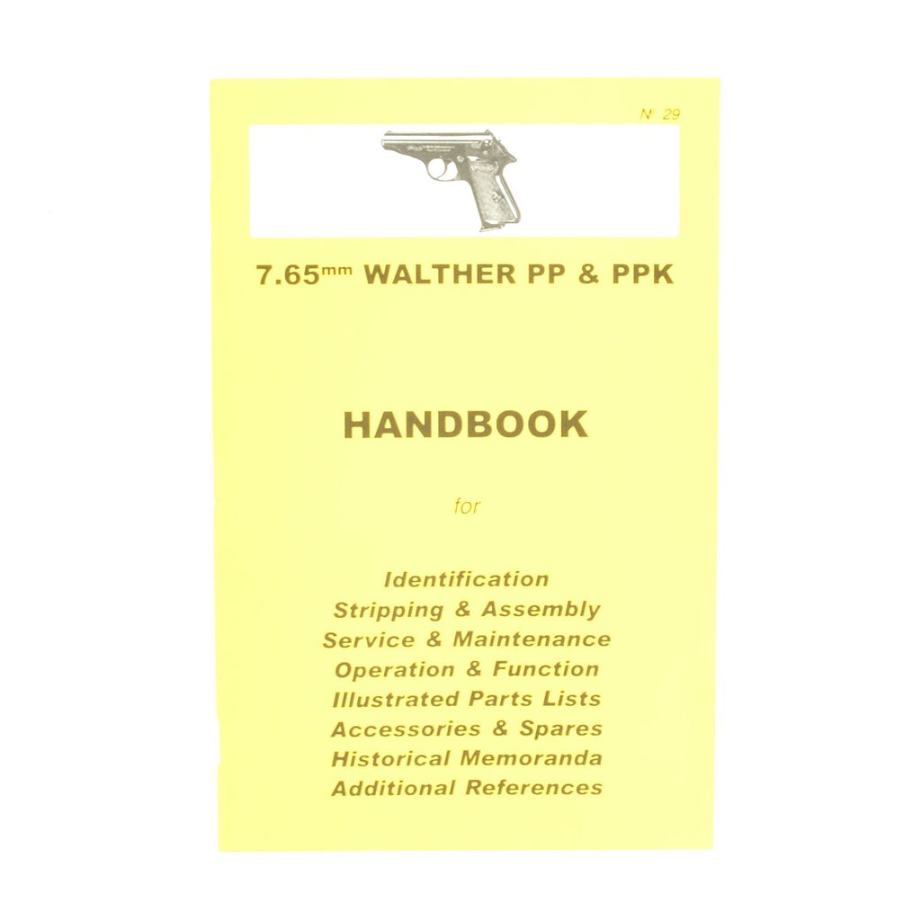 Handbook: 7.65mm WALTHER PP & PPK New Made Items