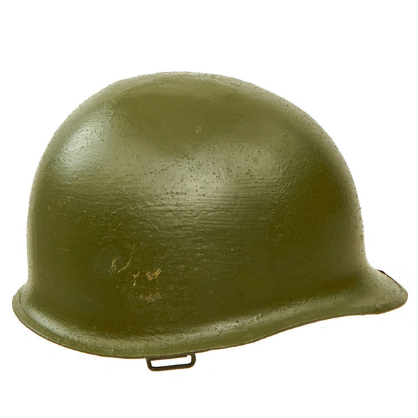 Original Cold War Danish M48 Clone U.S. M1 Helmet Shell