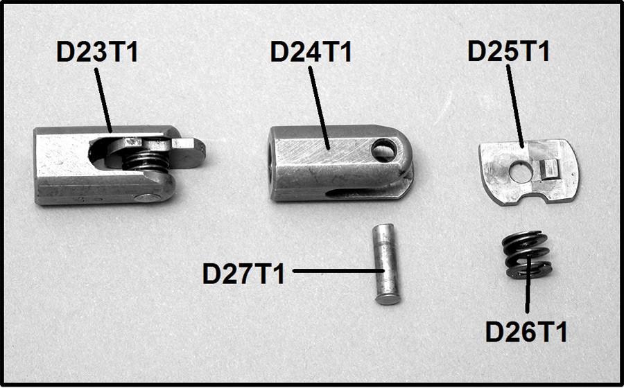 MG 34 Firing Pin Nut Spring, Type 1: D26T1 Original Items