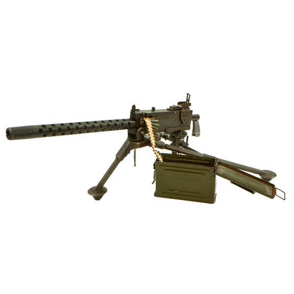 Original U.S. WWII Browning .30 Caliber M1919A4 Display Machine  