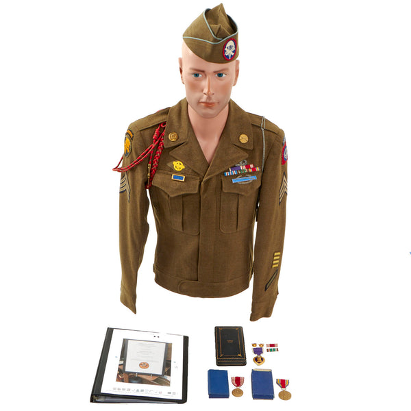 Original U.S. WWII D-Day 507th Parachute Infantry Regiment PIR