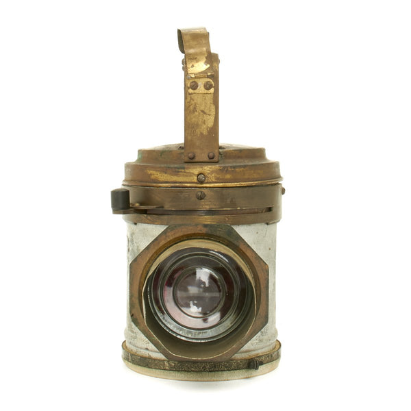 Original Japanese WWII Naval Hand Held Morse Code Signal Lamp