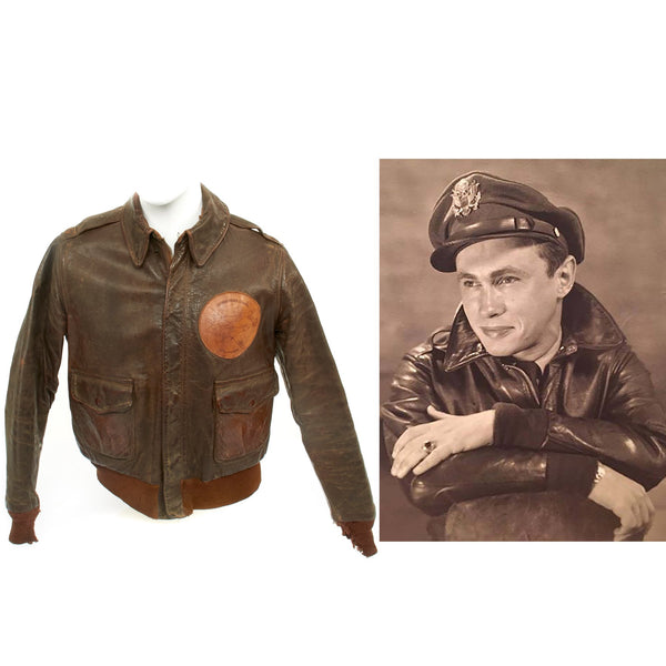 AMERICAN FLIGHT JACKETS フライトジャケットバーガス Vintage Genuine Leather Jacket USA Bomber Motorcycle Aviator