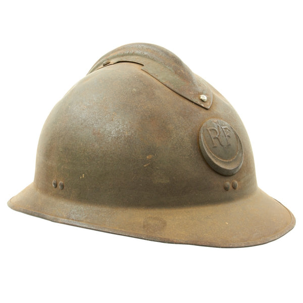 Original French WWII North African Zouave M26 Adrian Helmet