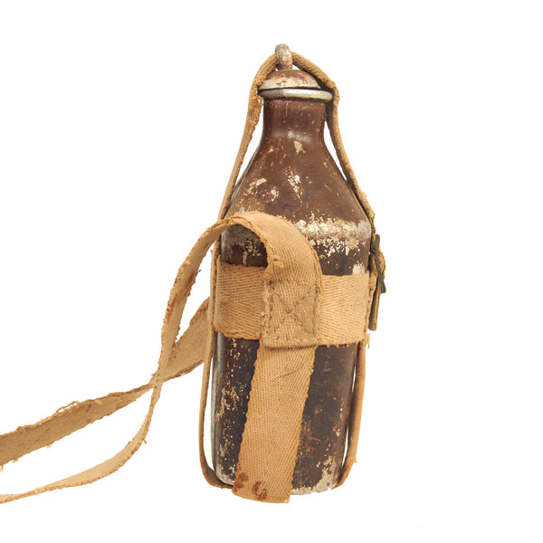 Original 1905-WWI Period Japanese Canteen-WWII GI Bringback from