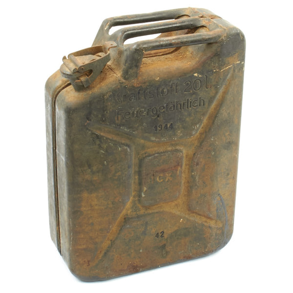 Original German WWII Wehrmacht 20 Liters Petrol Jerry Can - Dated