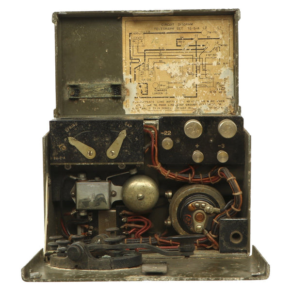 Original WWII U.S. Army Signal Corps Telegraph Set TG-5-A by The