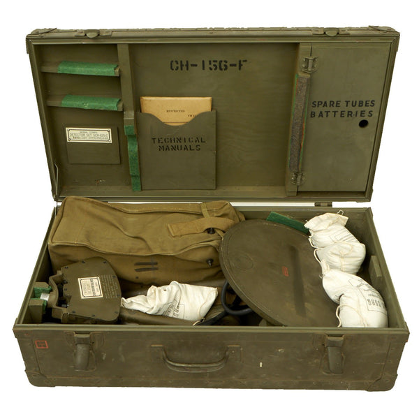 米軍　実物　SIGNAL SMOKE CASE ②送料無料 Original U.S. WWII 1944 Dated SCR 625-C Mine Detector