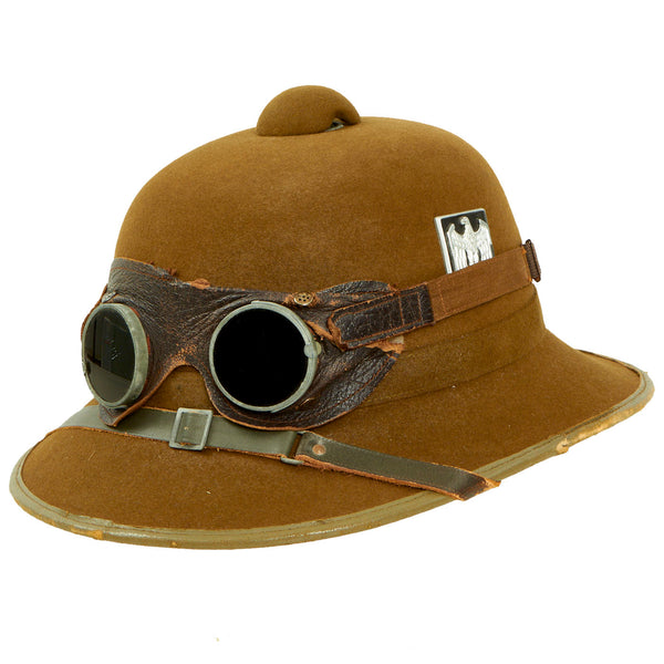 Original German WWII 2nd Model 1942 dated Afrikakorps DAK Sun