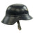 Original German WWII M38 Luftschutz Beaded Gladiator Air Defense Helmet Original Items