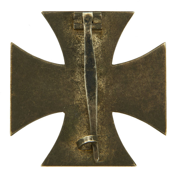 Original German WWII Navy Kriegsmarine Brass Core Iron Cross First