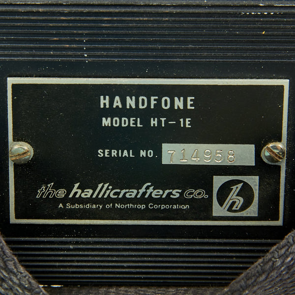 Original U.S. Vietnam War CIA Village Radio Program HT-1E Handfone