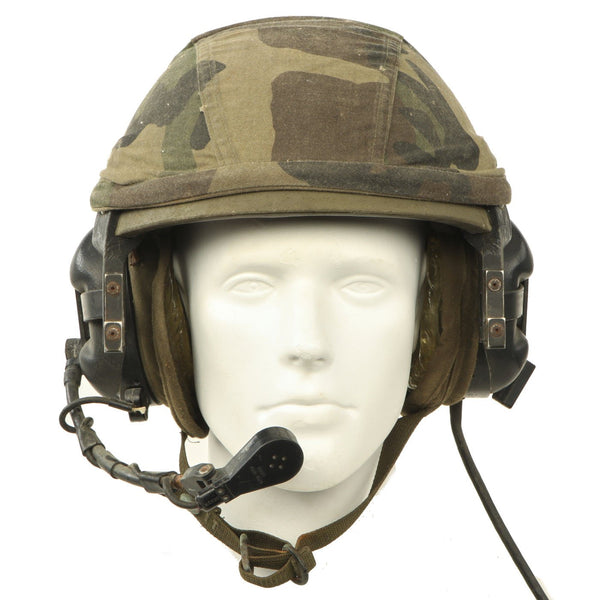 Original U.S. Cold War CVC DH-132A Tanker Helmet by Gentex with
