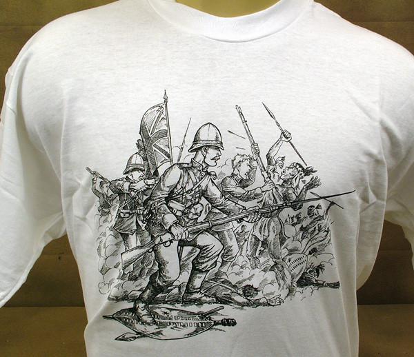 IMA Tee Shirt: British Zulu War New Made Items