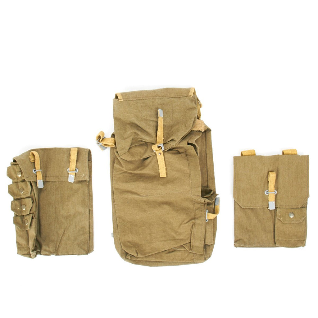German WWII Pioneer Assault Back Pack Rucksack Assembly- 3 Bag Set New Made Items