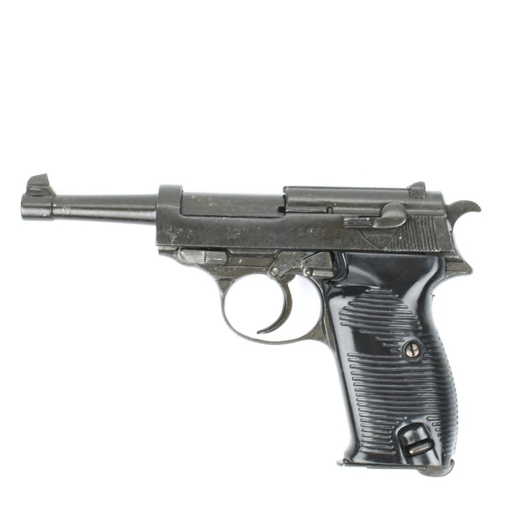 German WWII Walther P38 Pistol- New Made Non-Firing Display International Military Antiques
