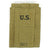U.S. WWII Thompson SMG Three Cell 30 Round Magazine Pouch Marked U.S. - Green New Made Items