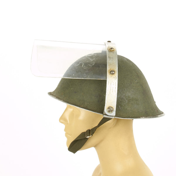 WW2 英国警察 MK3 Police Helmet タートルヘルメット 実物 WW2 Canadian / British Army Mk3 Turtle Helmet Shell Original | eBay