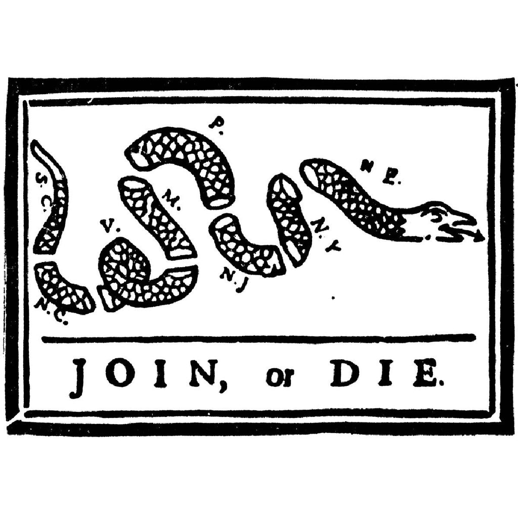 U.S. Join or Die Snake Colonies of the Revolutionary War Flag 3' x 5' New Made Items