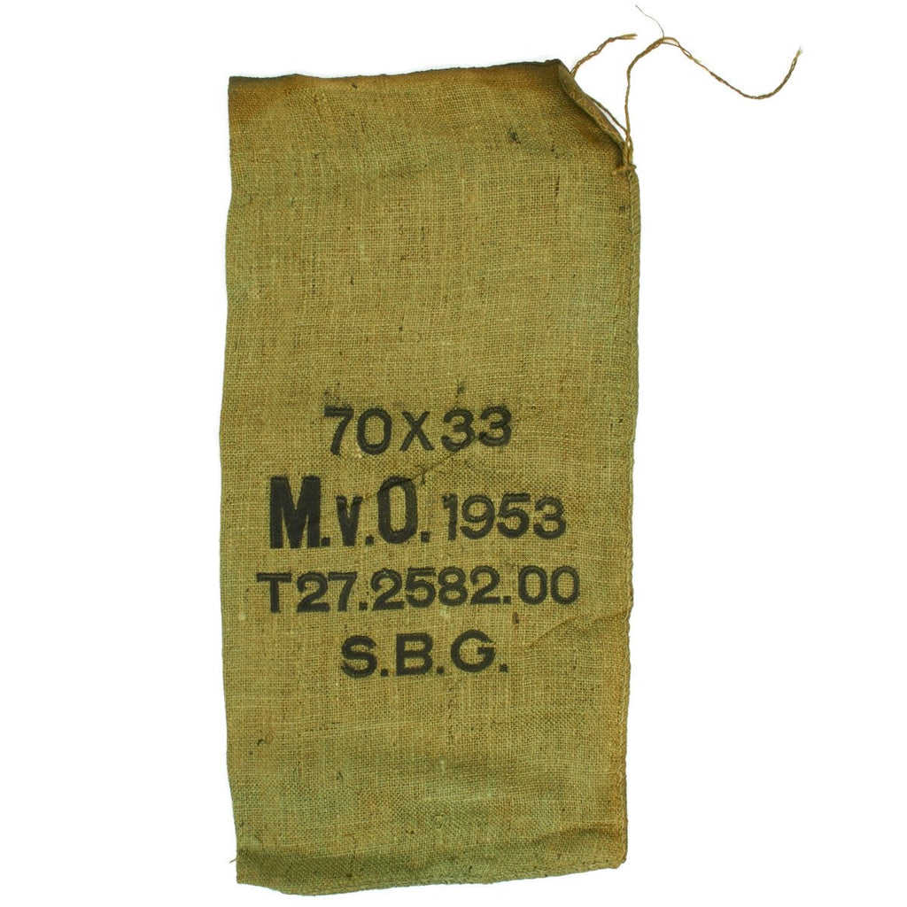 Original U.S. Korea and Vietnam War Sand Bag (Empty) Original Items