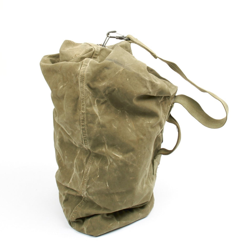 Original U.S. WWII Style Large Canvas Duffel Bag Original Items