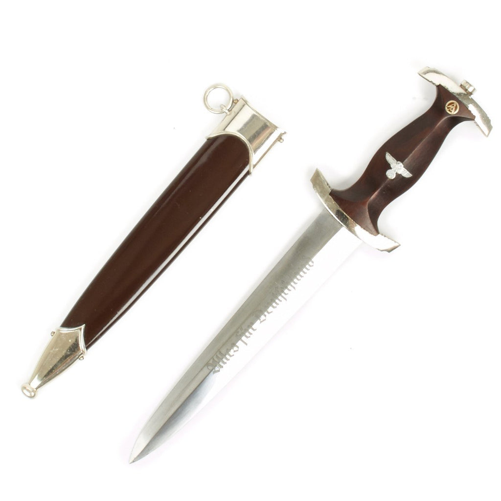 Original German WWII SA Dagger by Carl Eickhorn Dated 1939 Original Items