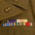 Original U.S. WWII Named Lieutenant Ike Jacket and Garrison Cap - Ordnance Corps ADSEC Original Items