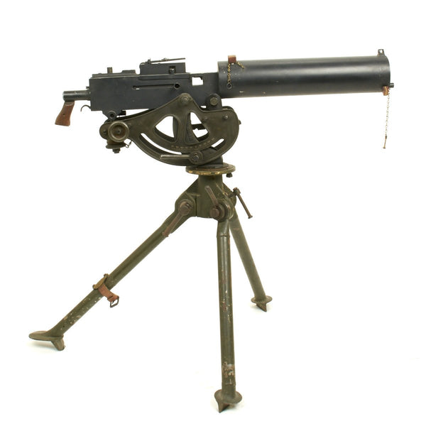 Original U.S. WWII Browning M1917A1 Display Machine Gun With