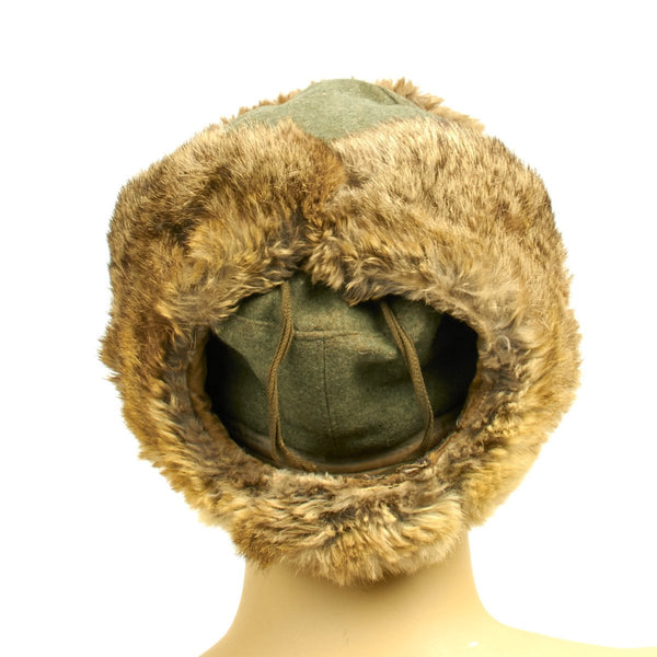 IMCS Militaria  Polizei Rabit Fur Winter Hat